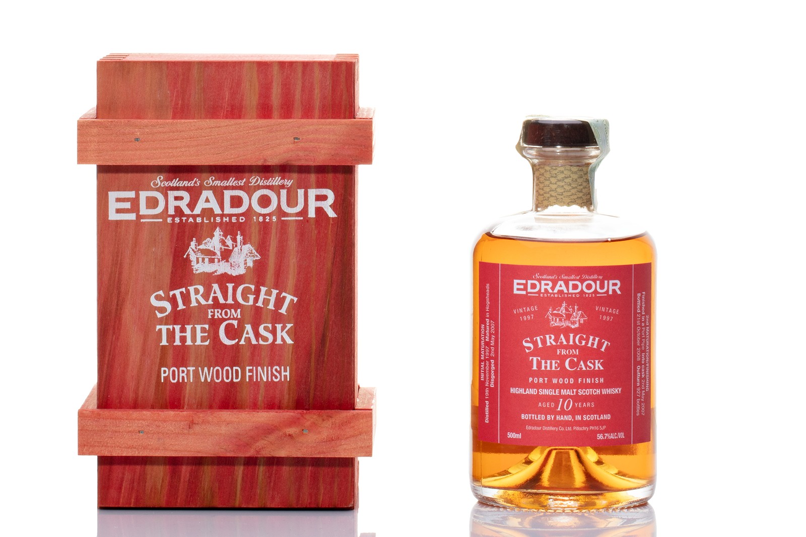 Edradour 1997 Straight From The Cask Port Wood Finish
