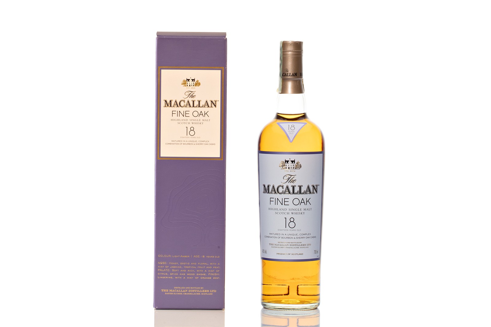 Macallan Fine Oak 18 Years Old
