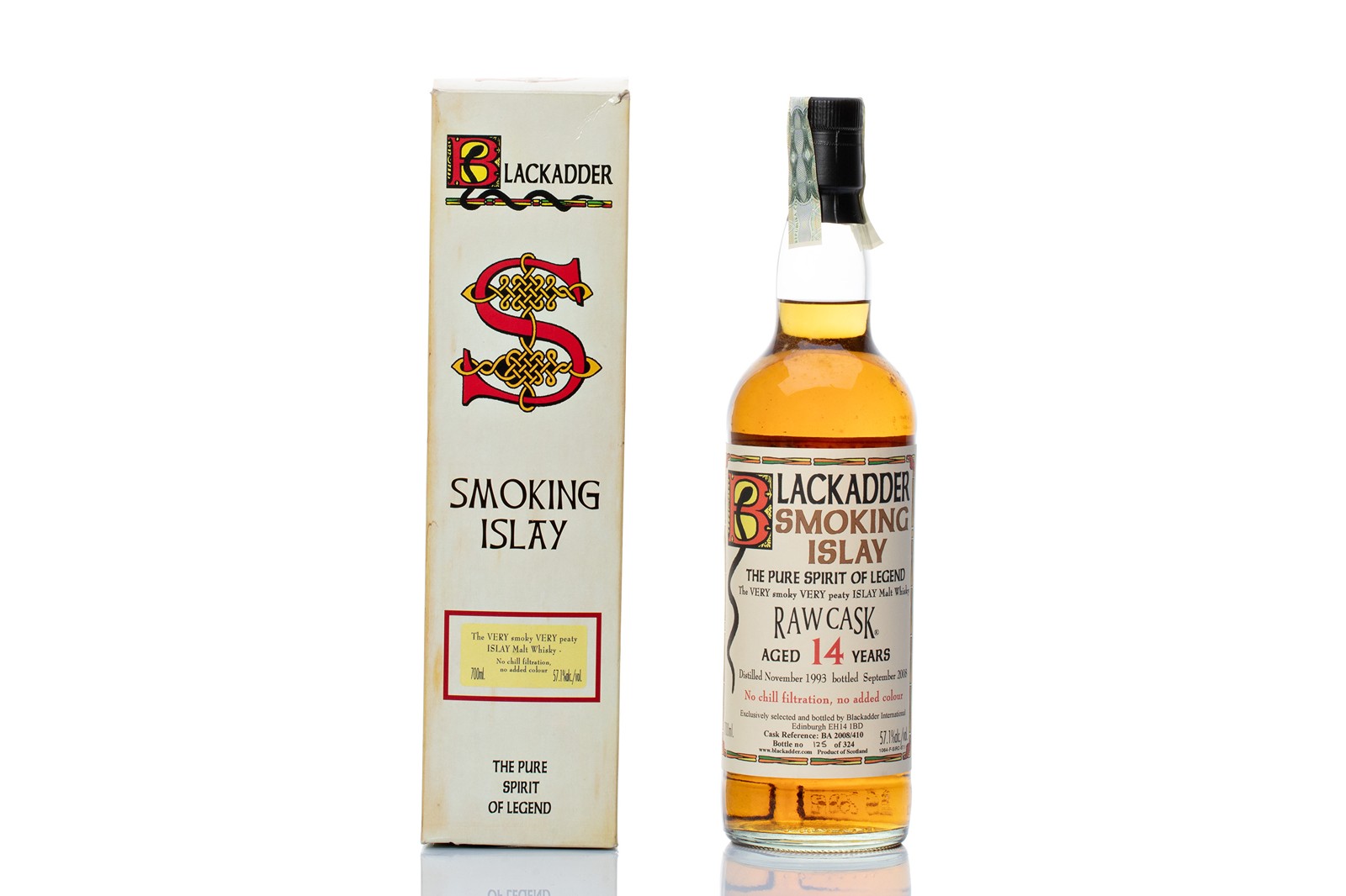 Smoking Islay Raw Cask 14 Years Old