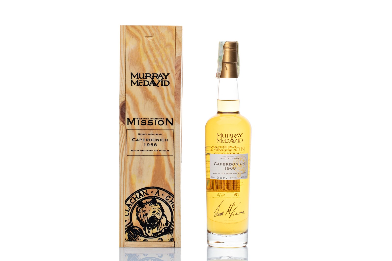 Caperdonich 1968 Mission Selection Number Two 35 Years Old