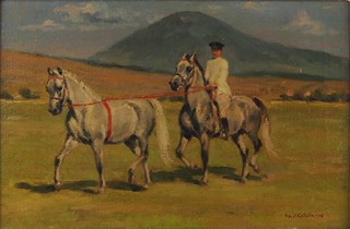 Emil Kotrba (1912 – 1983) - Krajina s jezdcem na koni