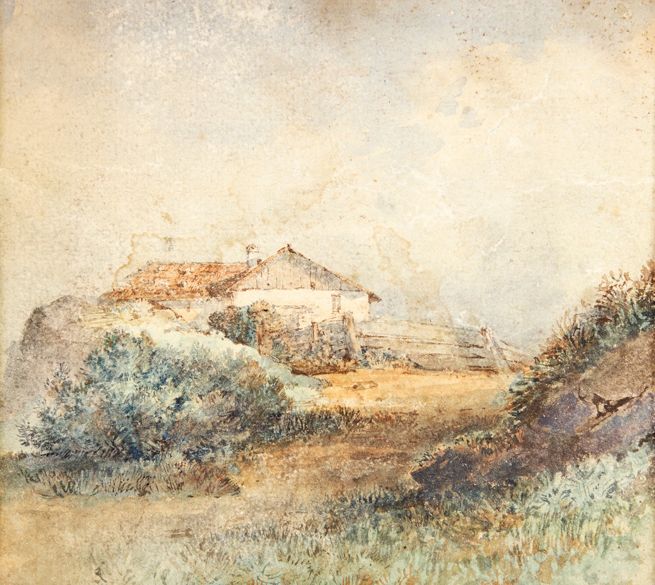 Ladislav Mednyánszky (1852 - 1919) - Krajina okolo Beckova