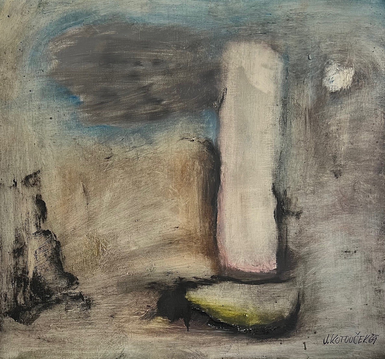 JURAJ KOTOUČEK (1928) - Biblická krajina (veľký formát)