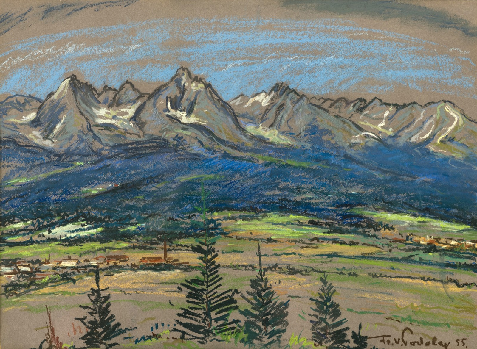 František Viktor Podolay (1905 - 1958) - Tatry
