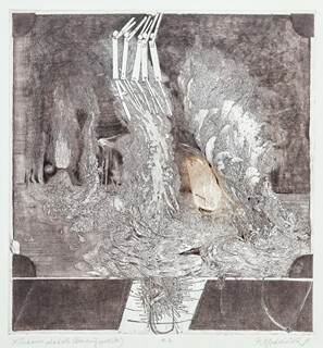 Karol Ondreička (1944 - 2003) - Hľadanie mladosti (Drevený panáčik)