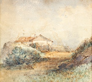 Ladislav Mednyánszky (1852 - 1919) - Krajina okolo Beckova