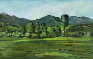 Eugen Nevan (1914 - 1967) - Liptovská krajina (veľký formát)