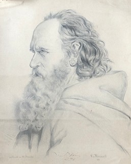 Maresch Johann - Portrét starého muže
