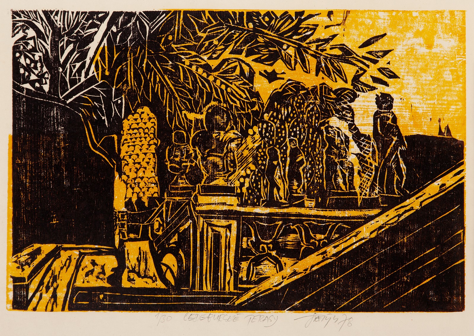 Jan Antonín Pacák (1941 - 2007) - Ledeburské terasy