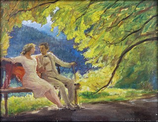 Tomáš Josef Blažek (1884 - 1962) - Na letním bytě