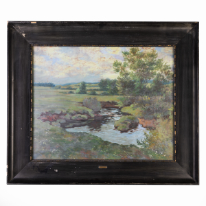 Karel Beneš (1881 - 1941) - Chrudimka u Hlinska.