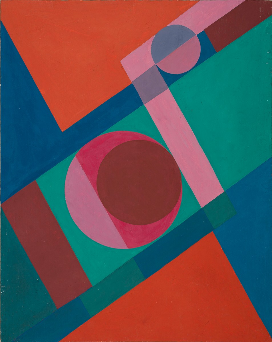 Vladislav Mirvald (1921-2003) - Zátiší s geometrickými tvary