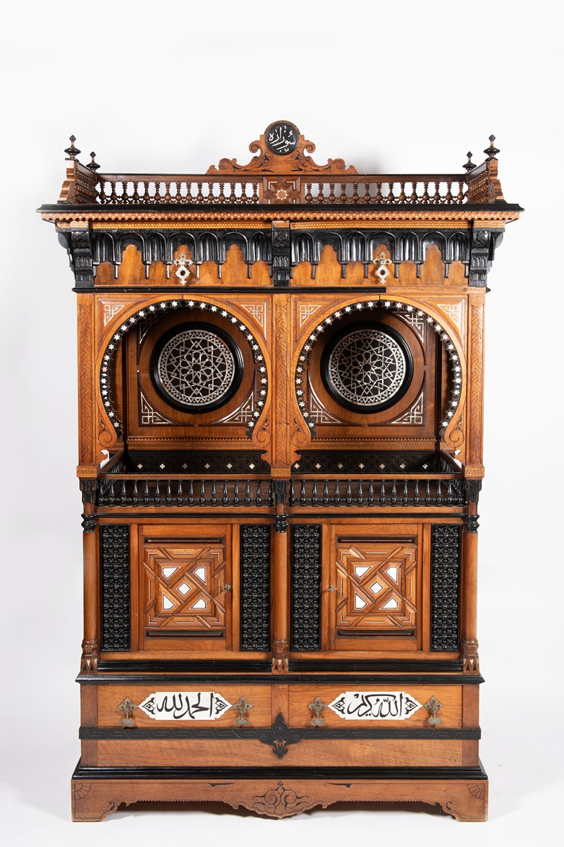 Spectacular Oriental furniture GIUSEPPE PARVIS 1831-1909 - Spectacular Oriental furniture GIUSEPPE PARVIS 1831-1909