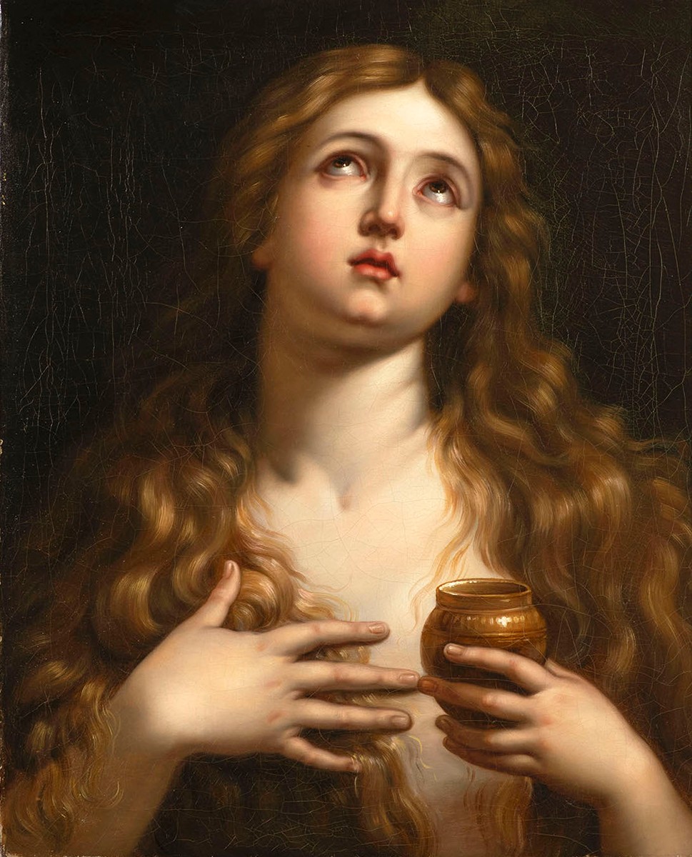 Italien Painter 18/19th century - St mary Magdalene