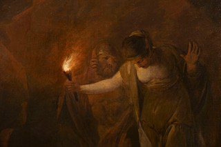 Adam Friedrich Oeser (1717-1799) - Saul with the Witch of Endor