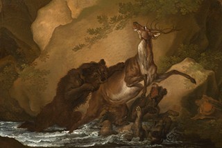 Johann Elias Ridinger (1698- 1767), Attributed - Hunting still life