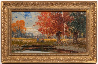 Georg Fischhof (1859-1914) - Pair of landscape paintings