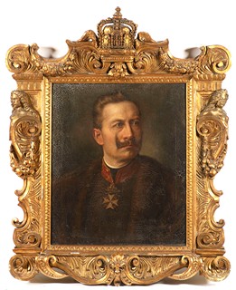 19th century painter - Portrait of Kaiser Wilhelm II