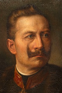 19th century painter - Portrait of Kaiser Wilhelm II