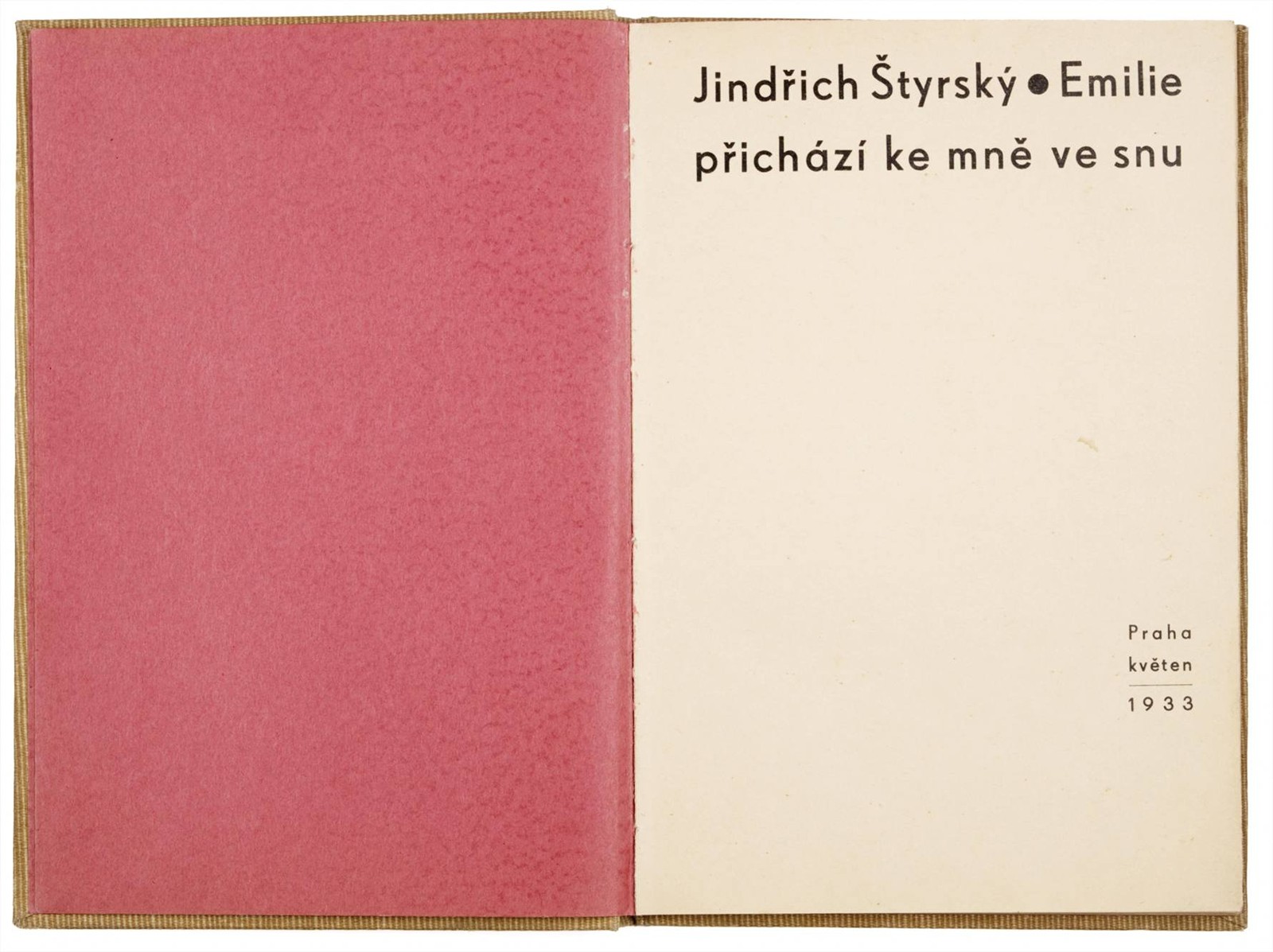 Jindřich Štyrský (1899-1942)