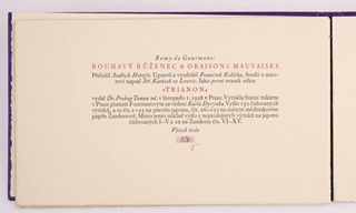 Remy de Gourmont (1858-1915) František Kobliha (1877-1962)