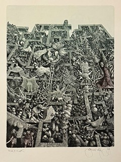 Albín Brunovský (1935 - 1997) - J.A. Komenský - Labyrint světa a Ráj srdce