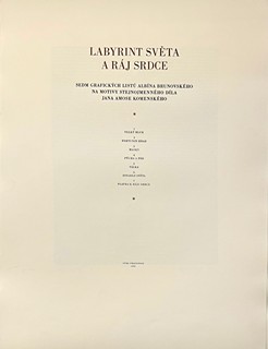 Albín Brunovský (1935 - 1997) - J.A. Komenský - Labyrint světa a Ráj srdce