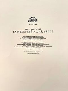 Albín Brunovský (1935 - 1997) - J.A. Komenský - Labyrint světa a Ráj srdce