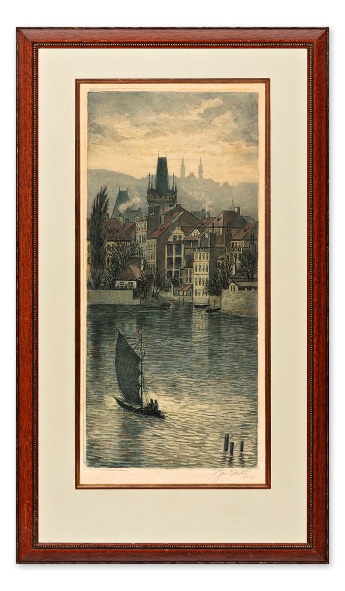 Josef Bárta (1864 - 1919) - Pražský motiv
