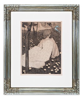 Vojtěch Preissig (1873 - 1944) - Modráček