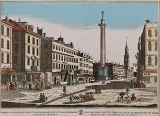 Balthasar Friedrich Leizel (1727 - 1802) - Dva pohledy na Londýn