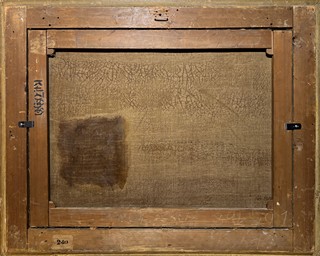 Antonín Liehm (1817 - 1860) - Krajina s kostelem v Jeníkově u Teplic