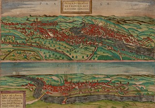 Franz Hogenberg (1535 - 1590) - Praga / Egra