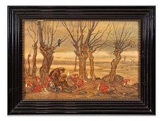 Hanuš Schwaiger (1854 - 1912) - Člověk je tu (publ. i pod dalšími názvy "Ejhle člověk! ", "Der Mensch ist da! ")
