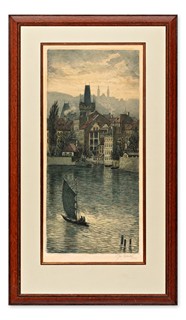Josef Bárta (1864 - 1919) - Pražský motiv