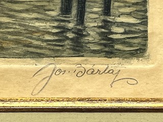 Josef Bárta (1864 - 1919) - Pražský motiv