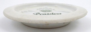 PORCELÁNOVÝ PIVNÍ PODTÁCEK "PRAZDROJ"