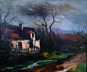 Maurice de Vlaminck (1876 - 1958) - Dům v Bretani