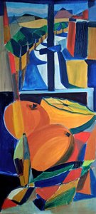Vlastimil Hofman (1881 - 1970) - Pohled z okna