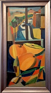 Vlastimil Hofman (1881 - 1970) - Pohled z okna