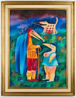 Adolf Born (1930 - 2016) - Mezi námi zvířaty - VELKÝ FORMÁT