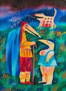Adolf Born (1930 - 2016) - Mezi námi zvířaty - VELKÝ FORMÁT