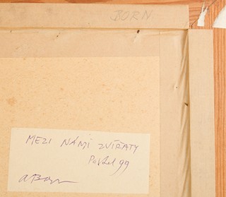 Adolf Born (1930 - 2016) - Mezi námi zvířaty - VELKÝ FORMÁT