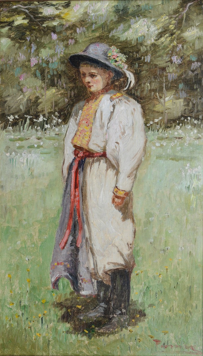 PERNICA Vojtěch (1886 - 1977) - Chlapec ze Slovácka