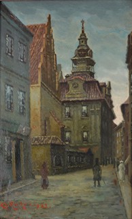 REITER Gustav (1895 - ?) - Synagoga v Praze