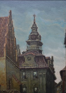 REITER Gustav (1895 - ?) - Synagoga v Praze
