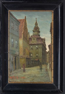 REITER Gustav (1895 - ?) - Synagoga v Praze