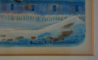 KOCIÁN Quido Roman (1908 – 1981) - Zima