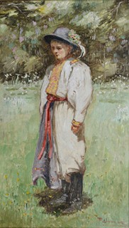 PERNICA Vojtěch (1886 - 1977) - Chlapec ze Slovácka
