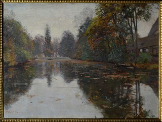 TRUPPE Karl (1887-1959) - Jezero v parku